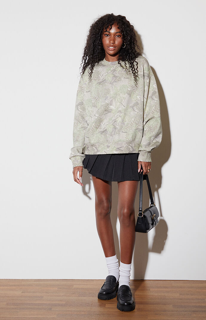 Camo crewneck sweater online