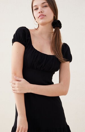 Camille Tie Back Mini Dress image number 4