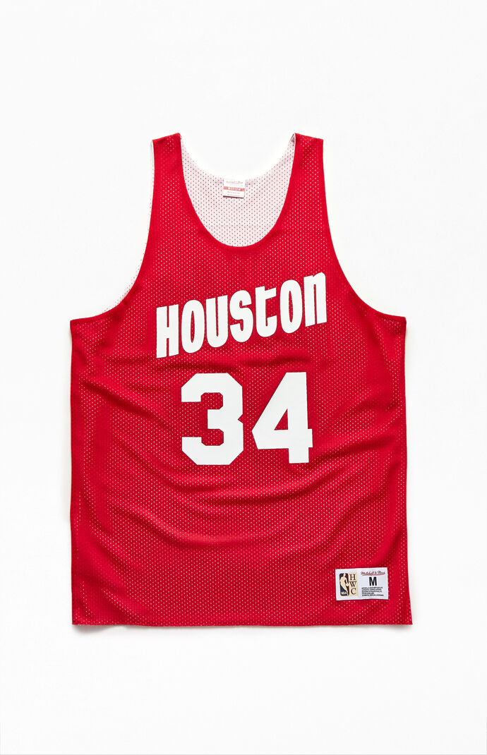 Rockets Olajuwon Reversible Basketball Jersey