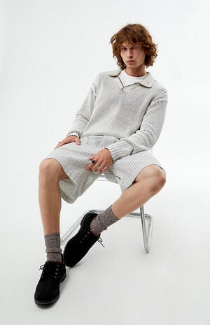 by Pacsun Striped Linen Baggy Shorts image number 5