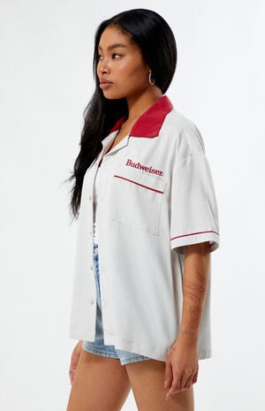 By PacSun Colorblocked Bowling Shirt image number 3