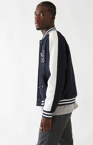 LA Patch Varsity Jacket LA Patch Varsity Jacket image number null