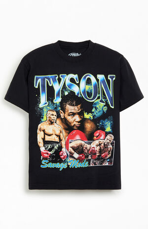 Mike Tyson Savage Mode Oversized T-Shirt image number 1