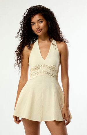Avery Halter Mini Dress image number 2