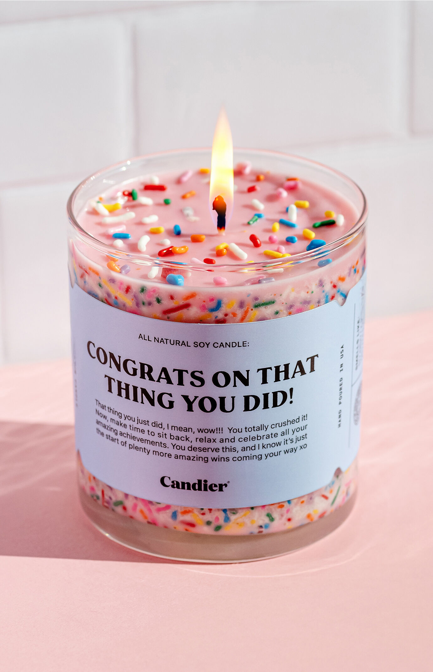 Candier Congrats Candle