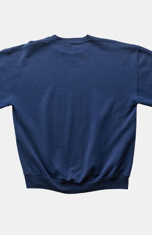 '90s Navy Russell Crewneck Sweatshirt image number 2