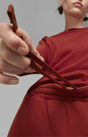 x Vogue Red Relaxed Sweatpants image number 4