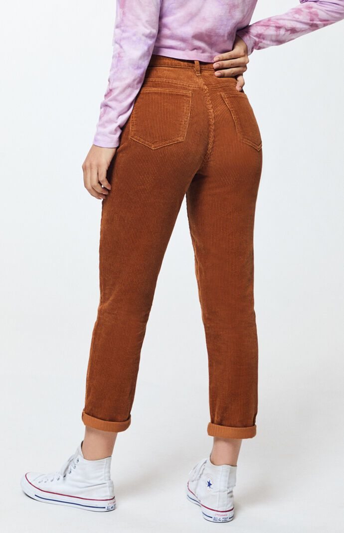 Spice Corduroy Mom Jeans