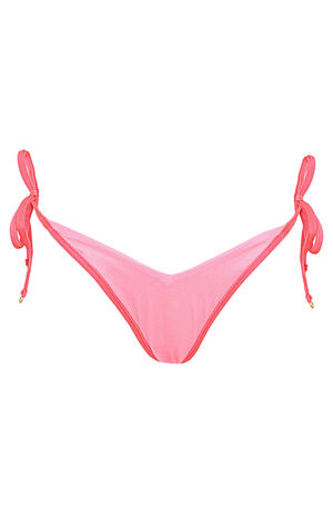 Pink Dreamscape Tie Side Bikini Bottom image number 3