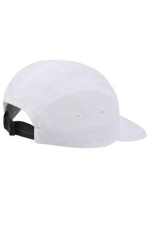 5-Panel Stacked NB Logo Big Teal Blue Camper Hat image number 2