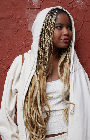 Off White Christy Full Zip Hoodie image number 2