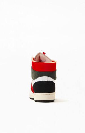Top Ten RB White & Red Shoes image number 3