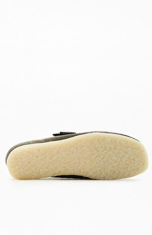 Olive Wallabe Quilted Shoes image number 4