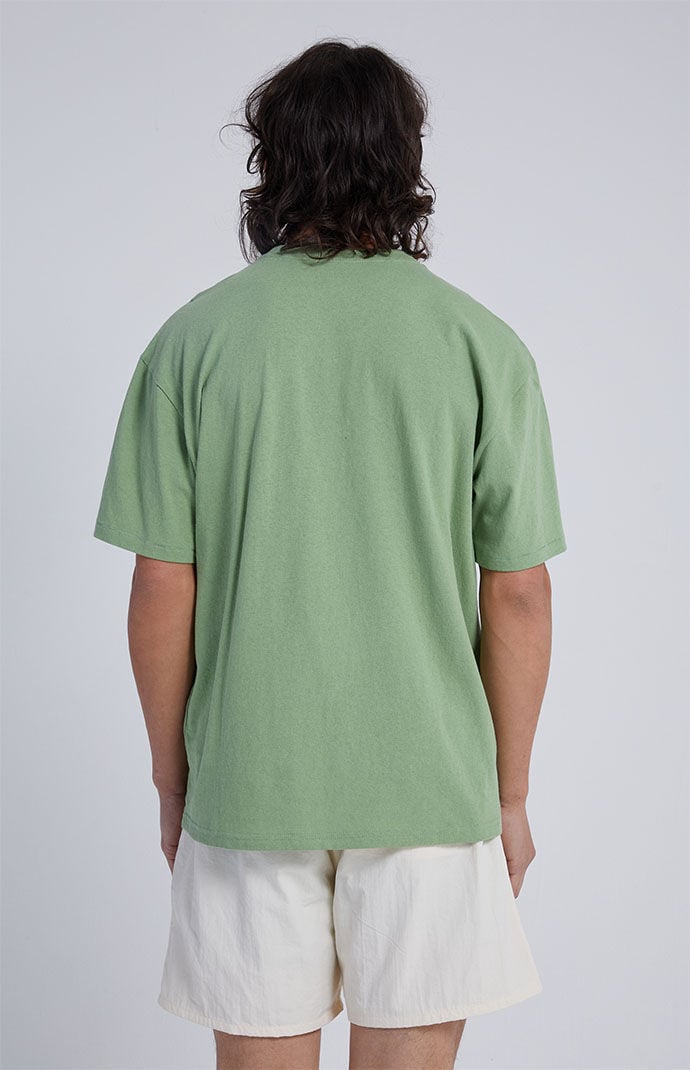 Basic green t shirt on sale