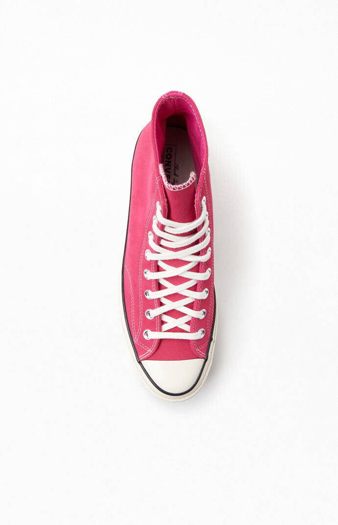 Pink Chuck 70 Suede-Hi Shoes