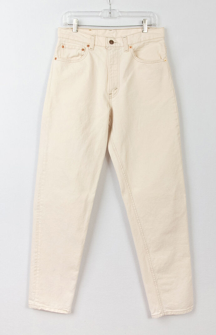 Upcycled Levi's 550 Tapered Leg Jeans