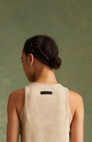 Women's Gold Heather Core Tank Top image number 5