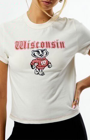 x Pacsun University of Wisconsin Badgers Mini T-Shirt image number 2