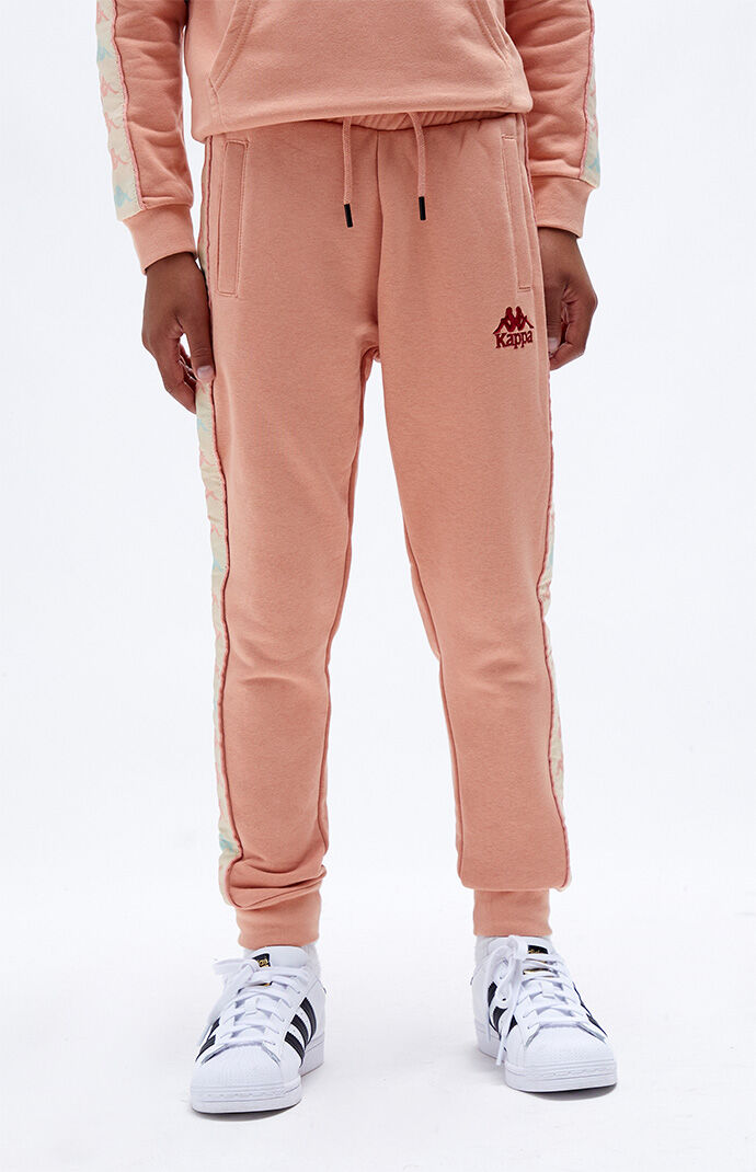 Pink sales kappa sweatpants