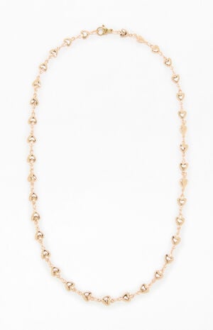 Heart Chain Necklace image number 1