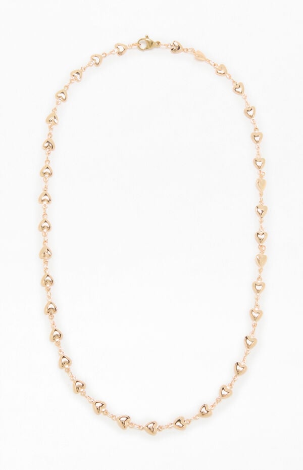 John Galt Heart Chain Necklace