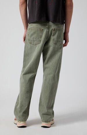 Dylan Baggy Jeans Overdyed Olive image number 4