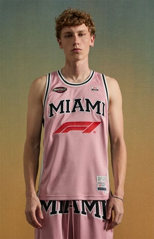 x Pacsun Miami Basketball Jersey image number 1