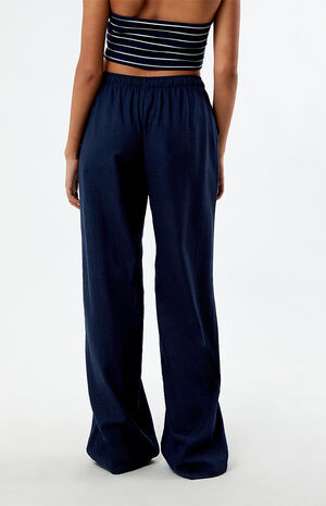 Easy Pull-On Linen Pants image number 4