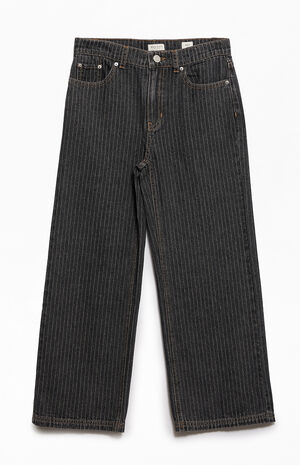 Baggy Jeans Striped Black image number 2