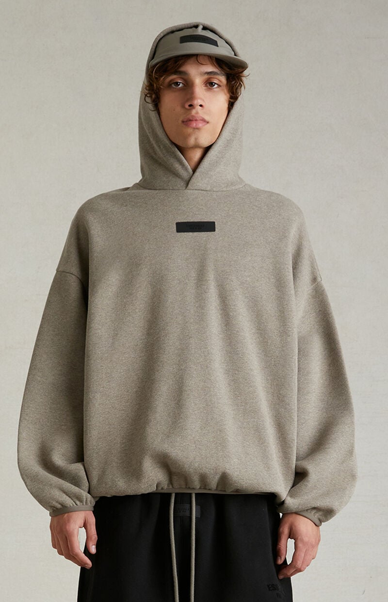 Pacsun Essentials Fear of God ESSENTIALS Heather Grey Hoodie | Pacsun