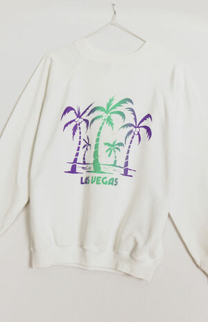 Upcycled Las Vegas Crew Neck Sweatshirt image number 2