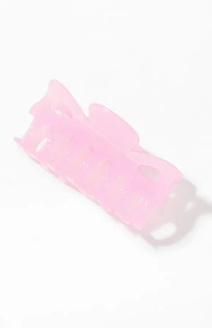 Pink Maddy Hair Claw Clip image number 1