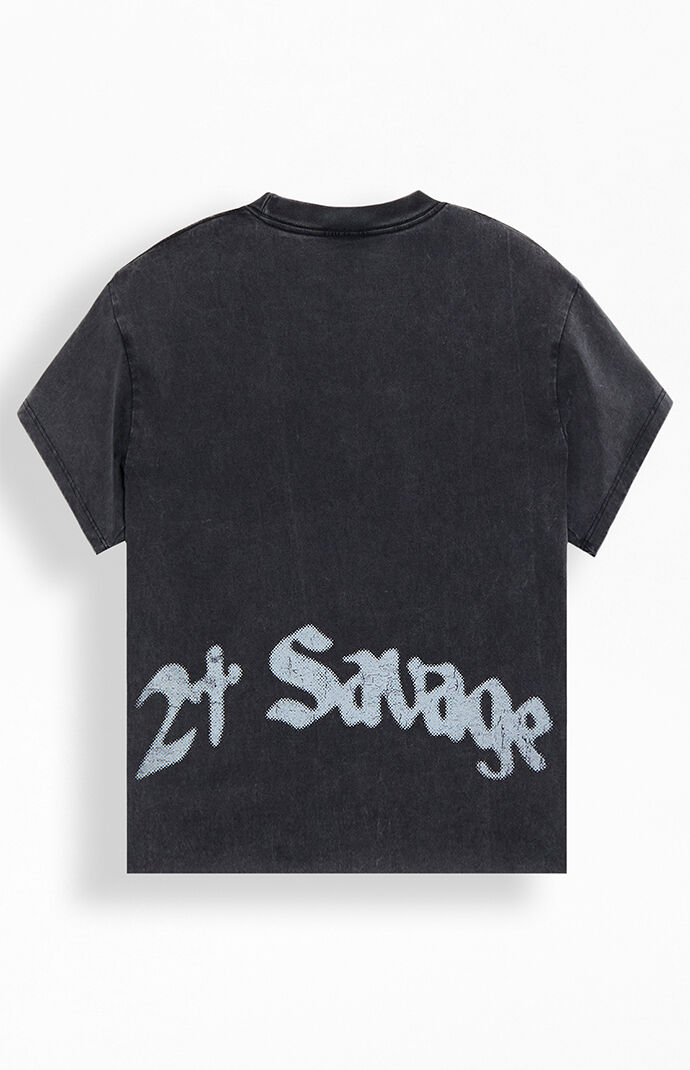 21 Savage Big Face T-Shirt | PacSun