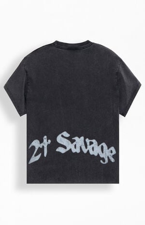 21 Savage Big Face T-Shirt image number 2