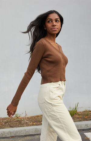 Brown Shannon Cardigan image number 2