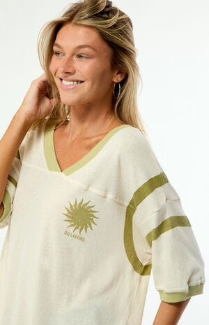 Team Beach Short Sleeve Oversized T-Shirt image number 2