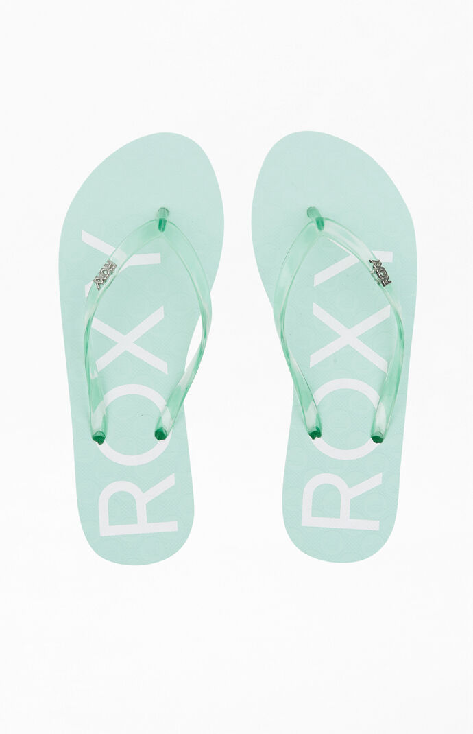 Mint Viva Jelly Sandals