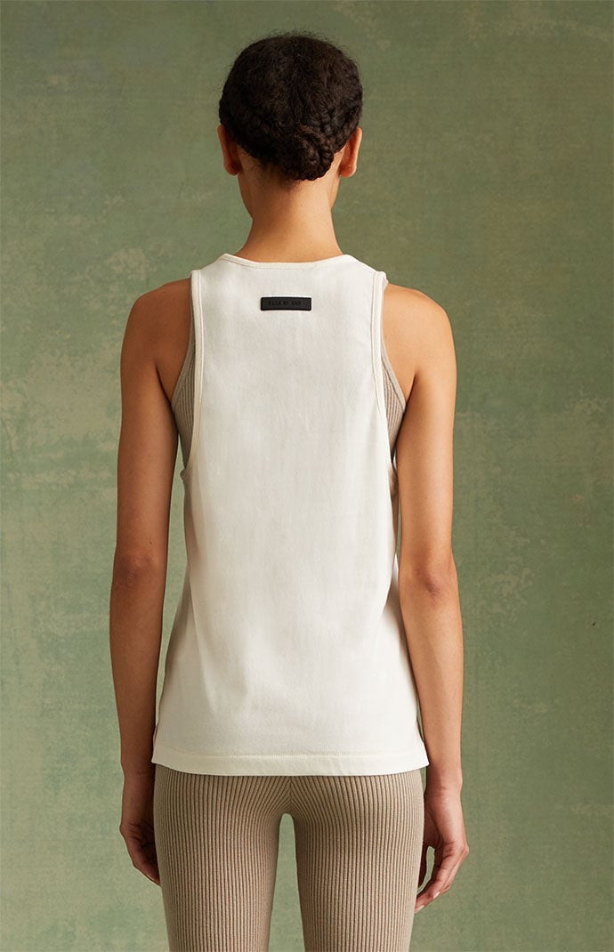 Fear of God ESSENTIALS Women's Cloud Dancer Tank Top
