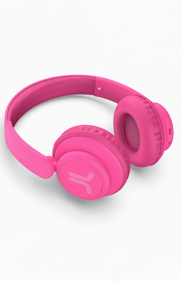 Pink On-Ear Headphones