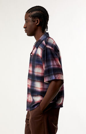 Waterpaint Plaid Short Sleeve Shirt image number 2