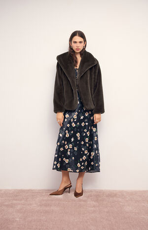 Sigrid Faux Fur Coat image number 4