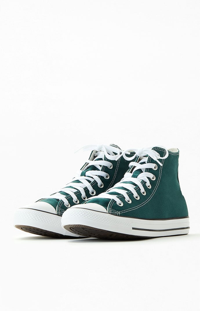 Converse Chuck Taylor All Star High Top Seasonal Green Shoes PacSun