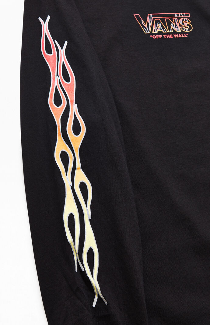 vans flame long sleeve 