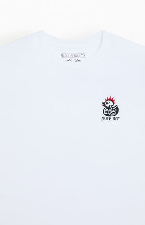 Rock Duck Off Embroidered T-Shirt image number 2