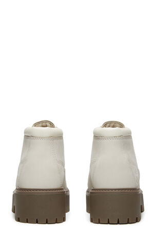 Women's Natural Stone Street Mid Lace-Up Boots image number 5