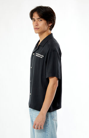 x PacSun Cropped Camp Shirt image number 3