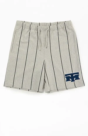 Tyson Pinstripe Fleece Sweat Shorts image number 1