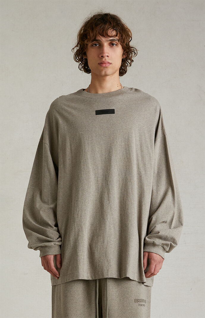 未使用品★FEAR OF GOD ESSENTIALS LONG SLEEVE Fear of God Essentials Longsleeve Tee Seal Men's - SS24 - US