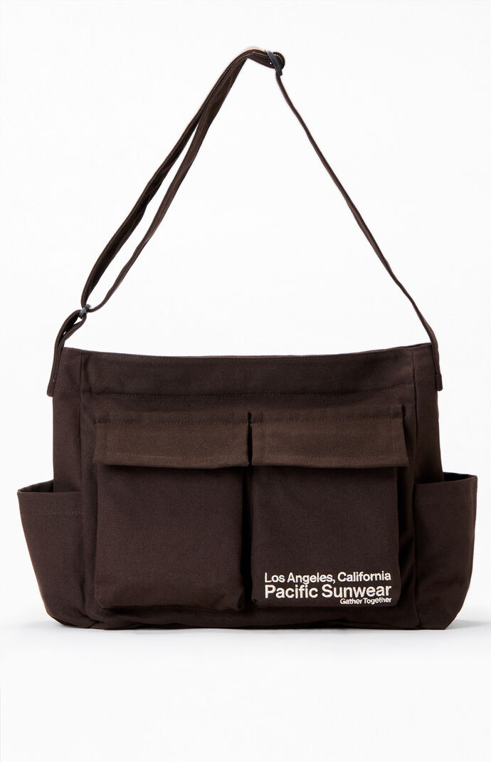Pacsun Pacific Sunwear Utility Crossbody Tote Bag