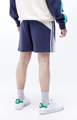 Three Stripe Oversized Shorts image number 4